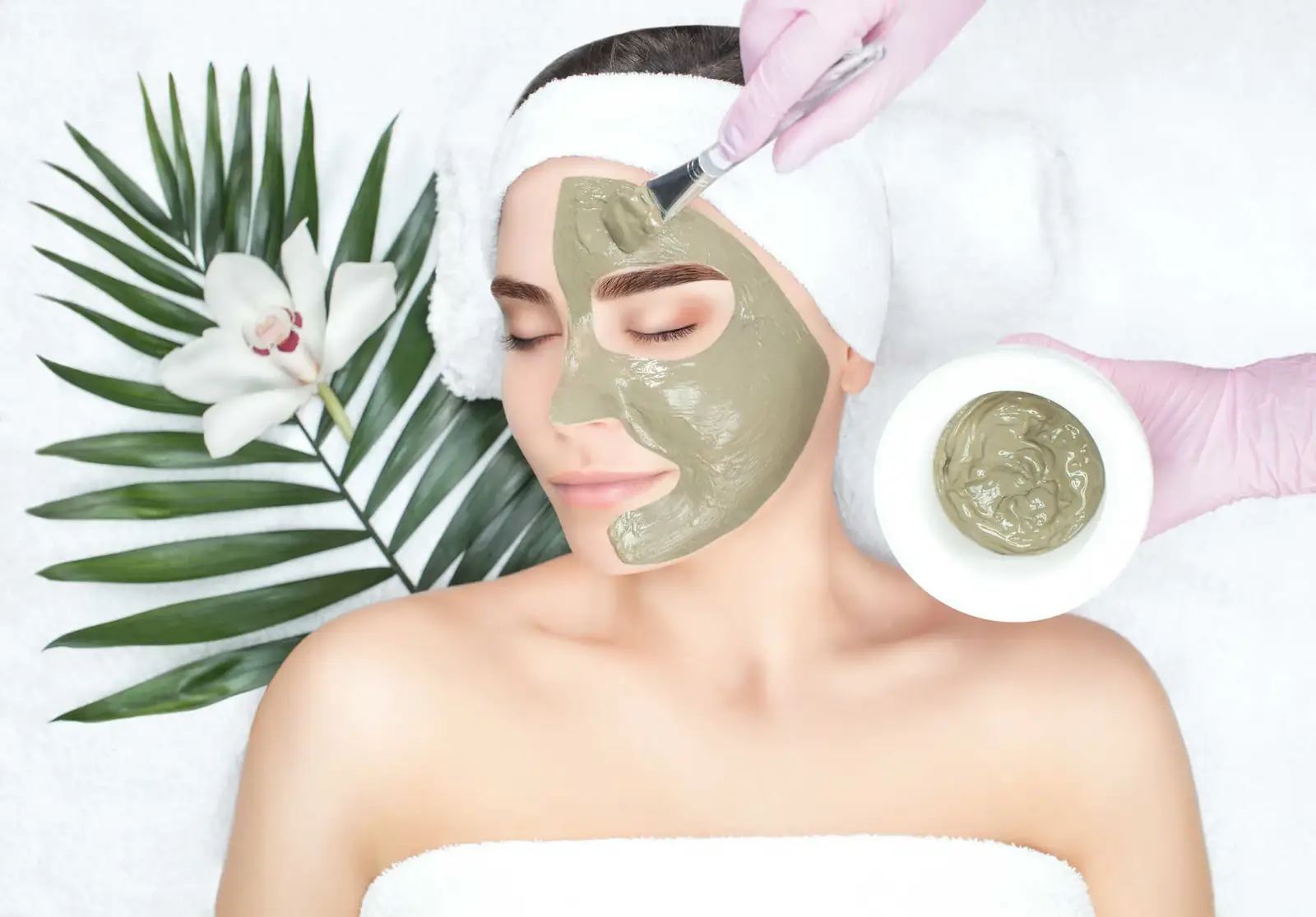 Soin du visage à l'institut de beauté